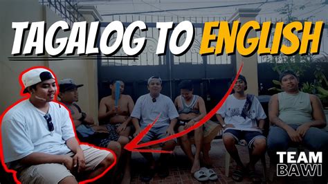 bawiin ang sinabi in english|BAWI Bumabawi Binawi Tagalog.